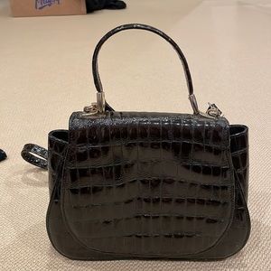 Made Italy brown leather bag